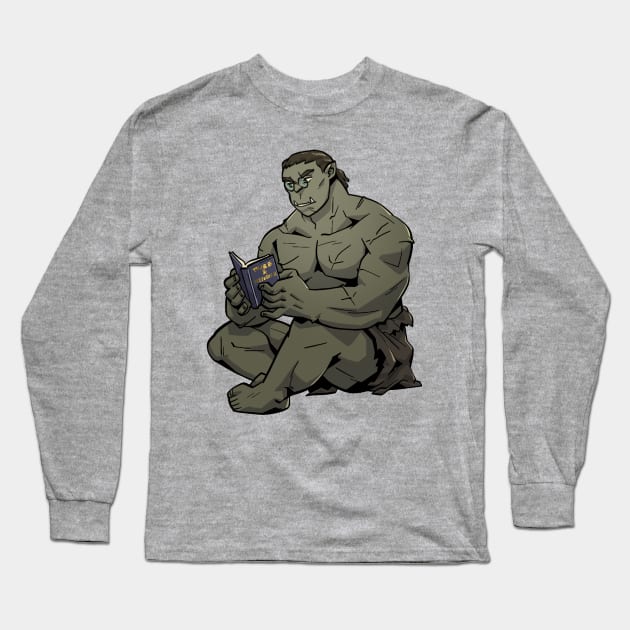 Orcish Literature Long Sleeve T-Shirt by TabletopDuck